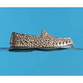 Sperry Authentic Original Float Leopardie - Damske Mokasíny